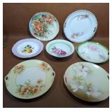 Vintage Dishes, Signed J.P.L. By R.