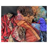 Basket of Scarves/ Wraps Basket is 16ï¿½ï¿½ Long x