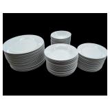 64 Piece 10 Strawberry Street Dish Set In White