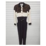 Vtg Womens Jumpsuit