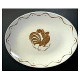 Vintage Rooster Platter Royal China Early Morn