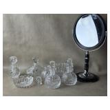 Waterford & Baccarat ?  Crystal Perfume Decanters