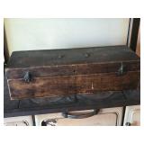 Antique Wooden Tool Box