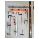 Woodworking Tools Clamps Levels