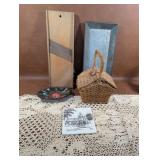 Home Decor, Wicker Basket, )ain