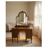 Vintage Vanity Desk Dresser, Vanity Only
