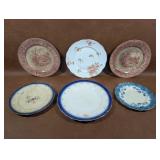 Vintage W.H. Grindley Red Transferware Plate