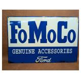 Metal Sign, FoMoCo Genuine Accessories Ford