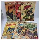 CHARLTON COMICS. ATTACK, FIGHTIN