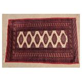 Antique Wool Pile Rug, Tribal Baluch Style,