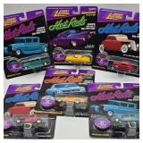 6- NOS JOHNNY LIGHTNING HOT RODS