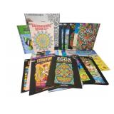 Large Lot Adult Coloring Books (some pages may