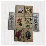 8 Modern Art Floral Themed Wall Decor