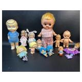 Vintage Toys : Kewpie Dolls, Creata Cave Babies ,