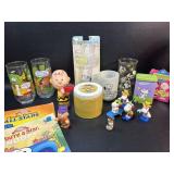 Vintage Peanuts & Snoopy Toys, Cups Etc.