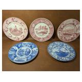 Souvenir Plates, Vicksburg, Mississippi, St.