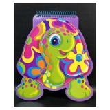Lisa Frank NOS Peekaboo Turtle Spiral Notebook 12