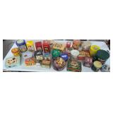 Box Lot - Tins