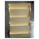25 Inch Wood Display / Book Case Books in
