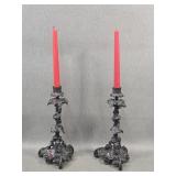 Mid 19th Century Candlesticks from London