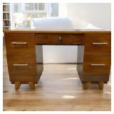 Solid Wood Mid Century Desk