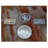 Small Silver Rounds & Bars 6.0g