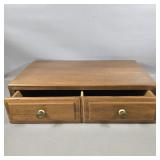 MID CENTURY C.B. ATKIN DESK DRAWER ORGANIZER 18"