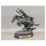 Small Replica of Remington Bronze "Cheyenne"