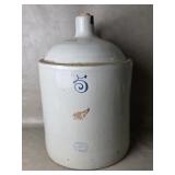 Large Old Red Wing Glazed Stoneware Jug No. 5