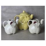 Vintage MCM Shawnee Pottery Hand-Painted Ceramic