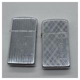 2- ZIPPO LIGHTERS