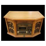 Thomas Pacconi Vtg Style Radio Turntable, CD,