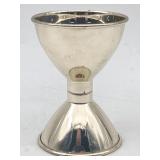 J.W. WOLFENDEN STERLING SILVER ALCOHOL MEASURING