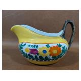 Vintage Czechoslovakia Moravian Art Creamer