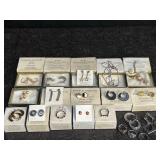14 PCS. NOS AVON FASHION JEWELRY EARRINGS,