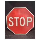 STOP SIGN METAL TRAFFIC STOP SIGN