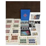 STAMPS FOREIGN STAMP SETS CHINA, RUSSIA, SEOUL,