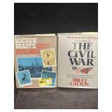 2 HARDBACK CIVIL WAR BOOKS PICTURE HISTORY OF THE