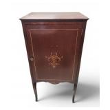 Early 20th C. Edwardian Mahogany Marquetry