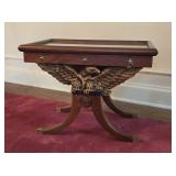 Federal Matchbook Mahogany Tea Table w/ Tray