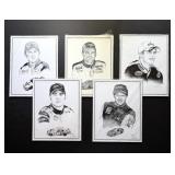 Dale Adkins NASCAR Drivers Portraits Lithographs