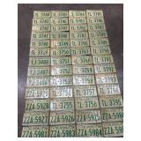 52 OKLAHOMA LICENSE PLATES 1975 OKLAHOMA IS OK