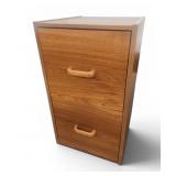 MCM Style Filing Cabinet Pressed Board Const