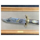 THE AMERICAN EAGLE BOWIE KNIFE BY RONALD VAN