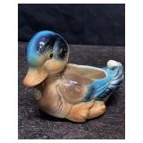 ROYAL COPLEY CERAMIC DUCK PLANTER