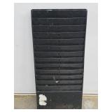 Vintage Industrial Metal Time Card Holder