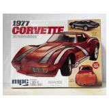 NOS 1977 Corvette 1/20 Model by MPC