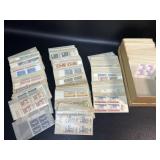 100ï¿½s of Postage Stamps in Blocks of 4, 1-40