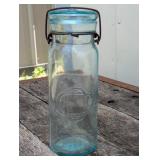 Putnam 274 OC Monogrammed Aqua Blue Antique