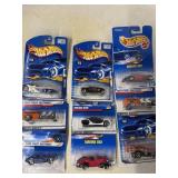 9 NOS Hot Wheels Die Cast Cars